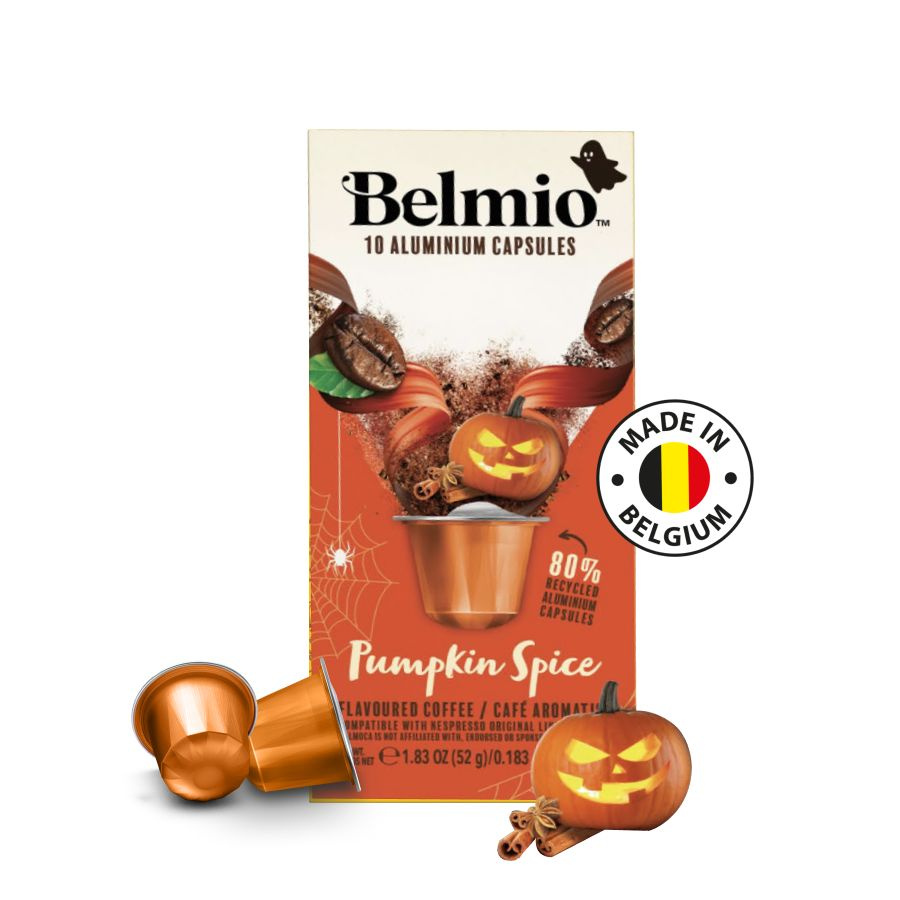 Кофе молотый Belmio в алюмиевых капсулах Pumpkin Spice, для системы Nespresso, 10 капсул  #1