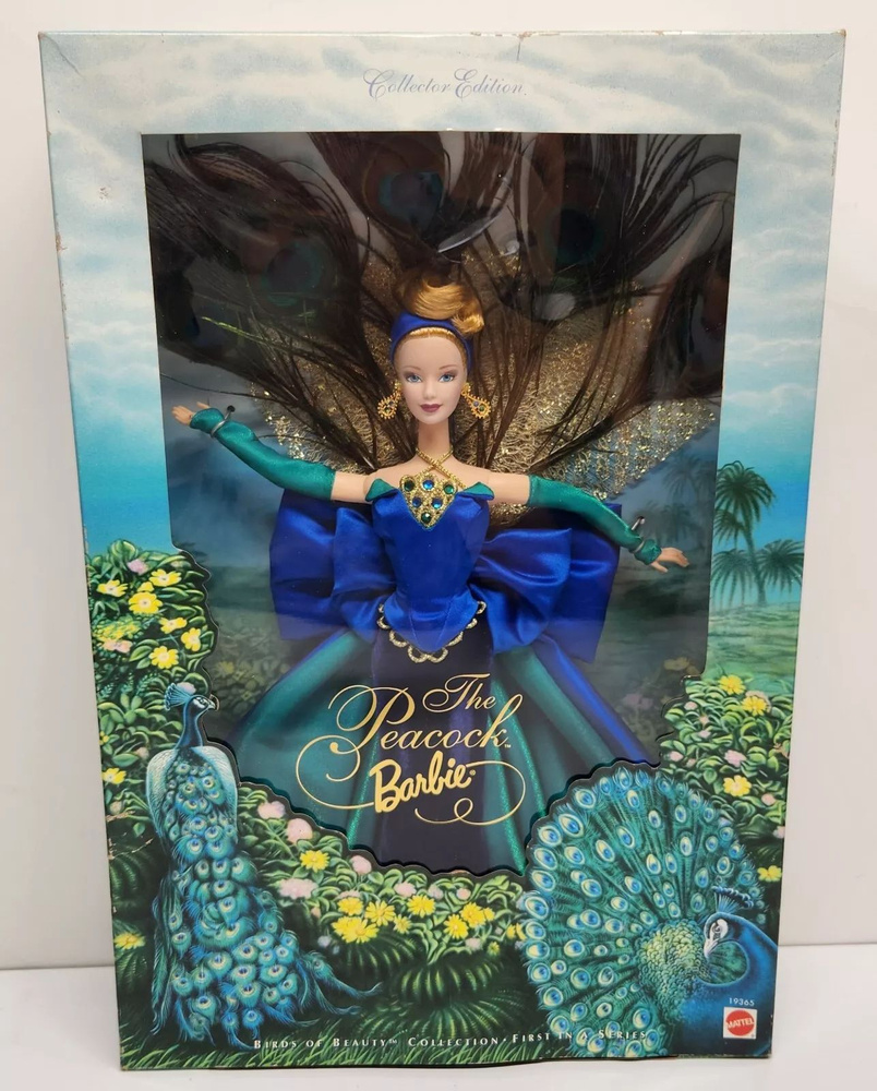 1998 The Peacock Barbie Doll Birds of Beauty 19365 OZON 1649123062