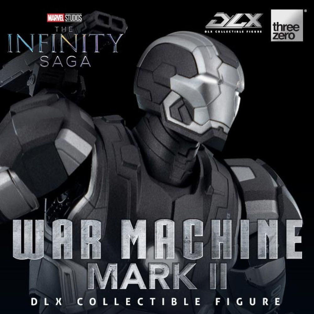 Hasbro фигурки Threezero Marvel Studios Action Figures DLX War Machine Mark 2-18cm;железный человек фигурки #1