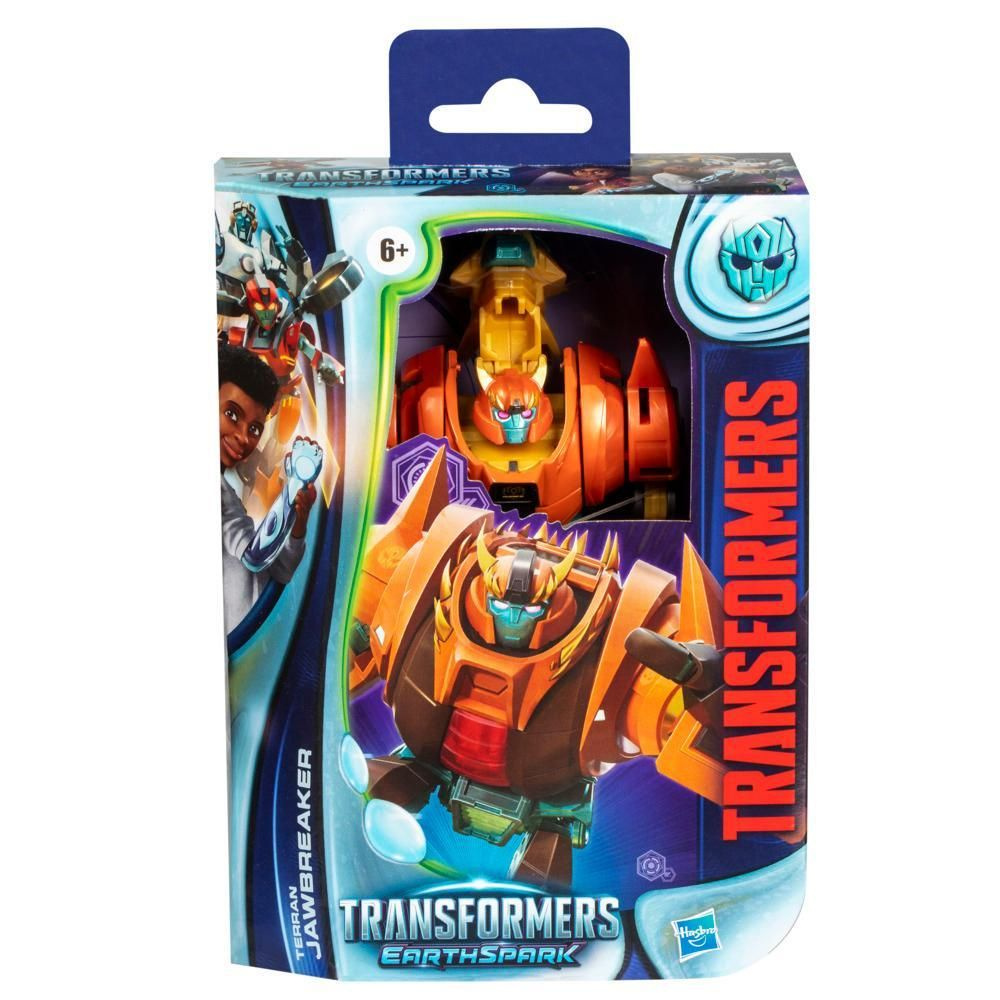 Трансформеры игрушки Hasbro Transformers Toys EarthSpark Deluxe Class Terran Jawbreaker 12.5cm F8671 #1