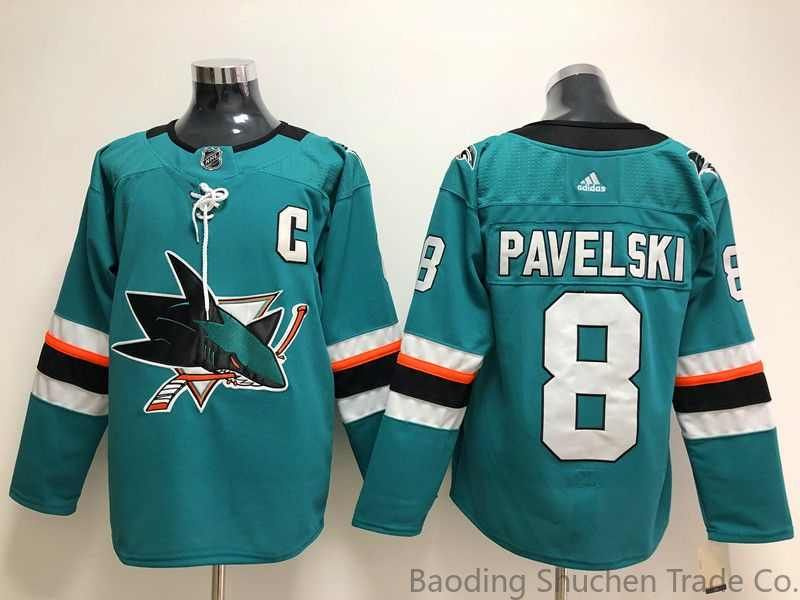 NHL джерси хоккейная Сан-Хосе Шаркс San Jose Sharks Jersey #1