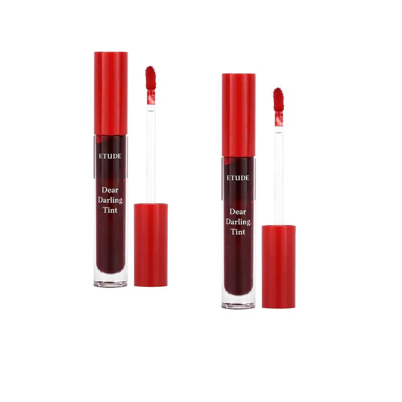 Etude House Гелевый тинт для губ, Et.Dear Darling Water Gel Tint RD301, 4,5г, 2 уп.  #1