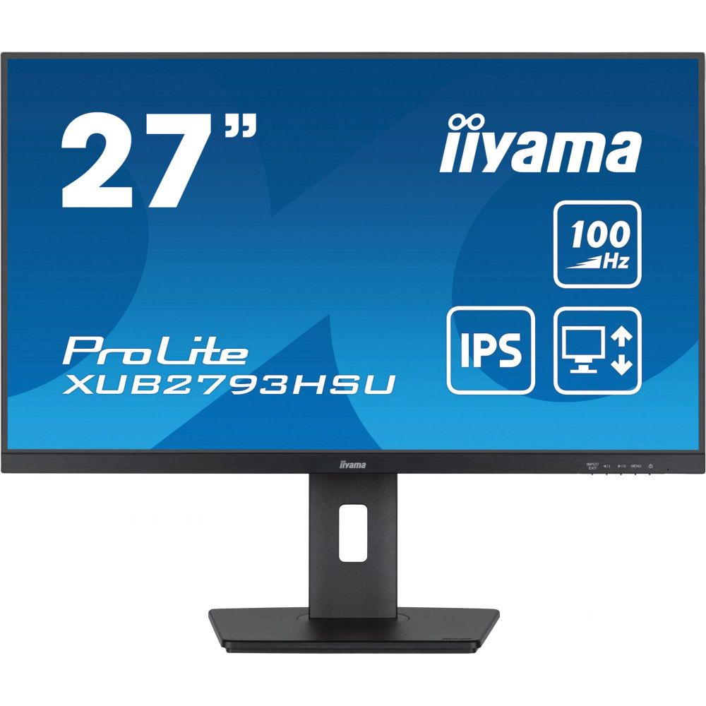 iiyama 27" Монитор XUB2793HSU-B6, черный #1