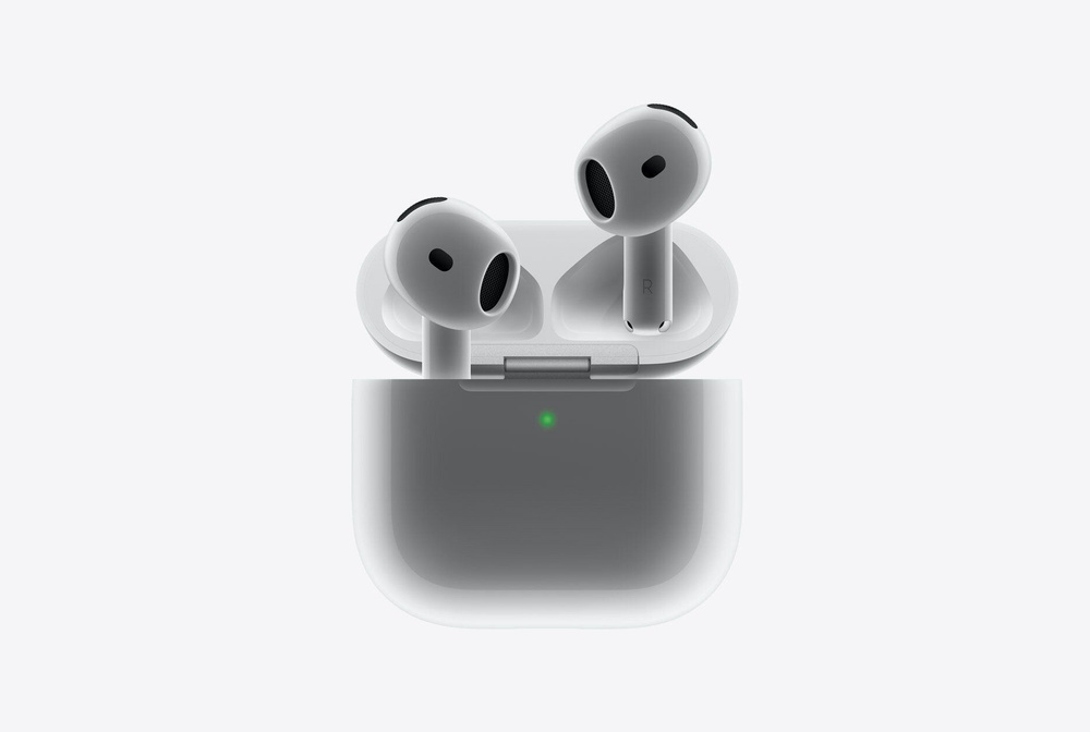 Беспроводные наушники Apple AirPods 4 с активным шумоподавлением, (USB-C), 2024  #1