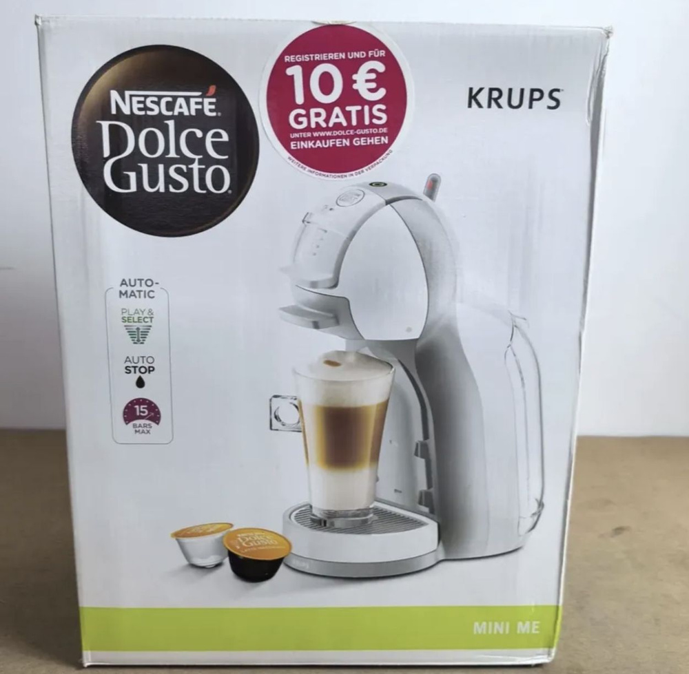 Nescafe Dolce Gusto Капсульная кофемашина kp1201, белый #1