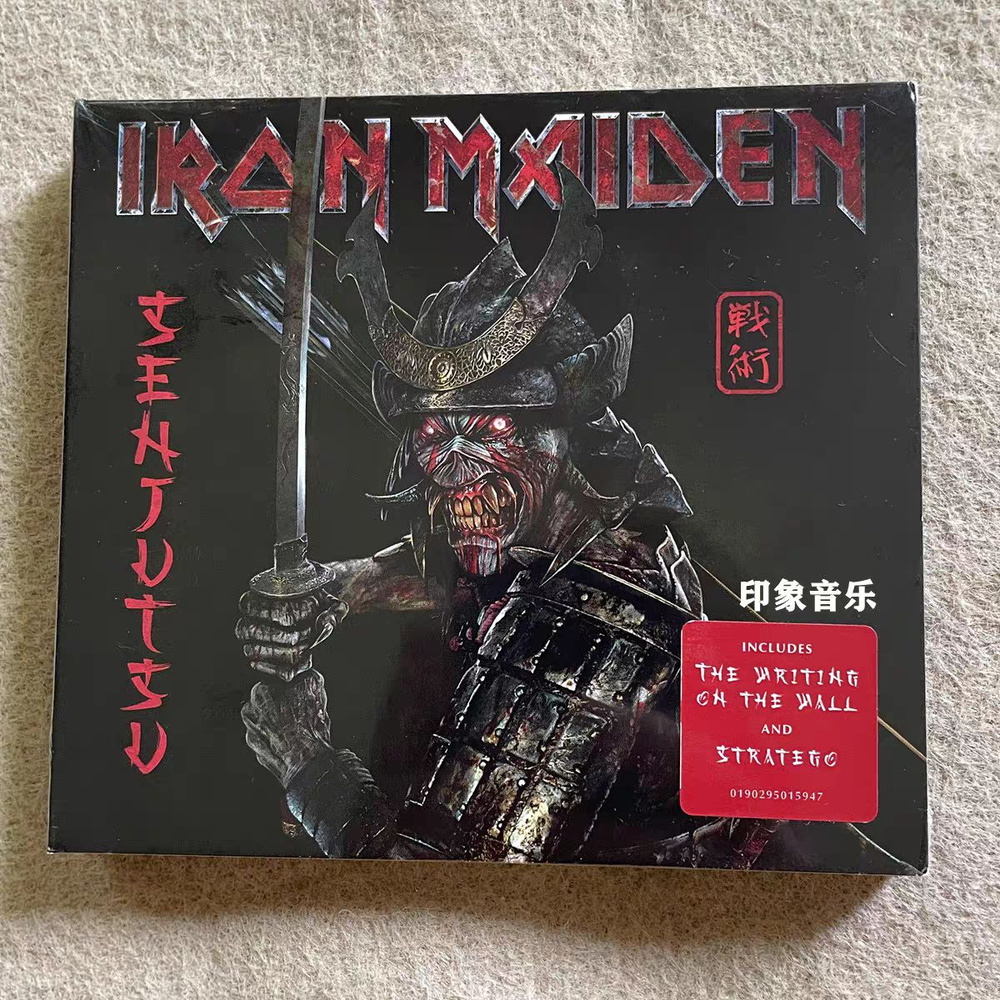 железная леди Iron Maiden Senjutsu 2CD тяжелый металл #1