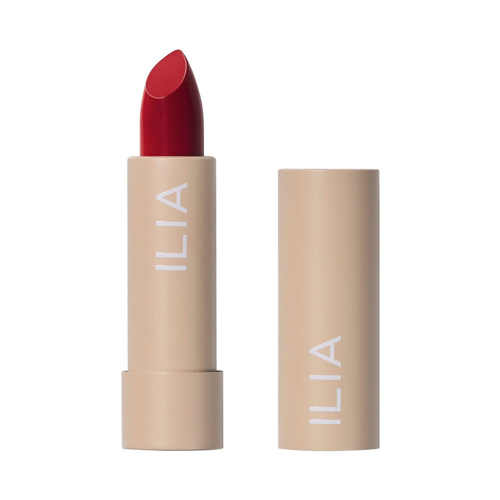 ILIA, Colour Block Lipstick, нетоксичная, веганская, не тестируется на животных, увлажняющая + долгоиграющая, #1