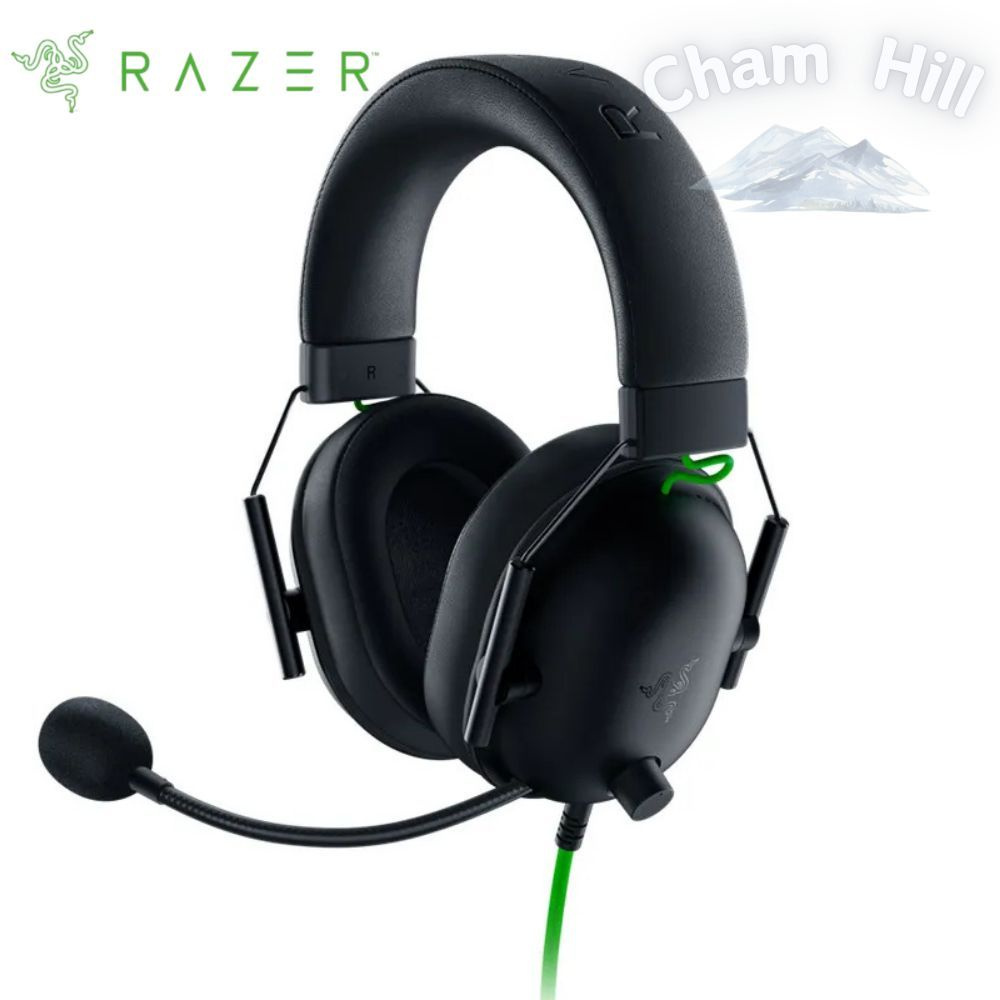 Razer Наушники проводные с микрофоном, 3.5 мм, черный #1