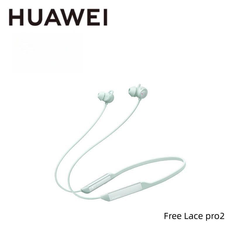 HUAWEI Наушники беспроводные с микрофоном Huawei FreeLace Pro 2, Bluetooth, USB Type-C, черный  #1