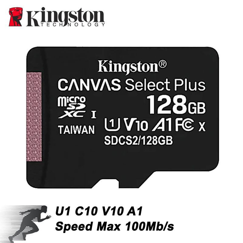 Kingston Карта памяти Canvas Select Plus 128 ГБ  (SDCS2/128GB) #1