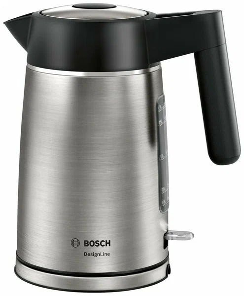 Чайник электрический Bosch TWK5P480 1.7 л серебристый, черный #1