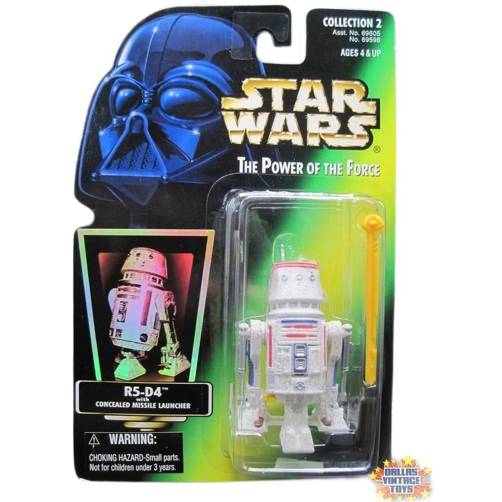 Фигурка Kenner Star Wars The Power of the Force: R5-D4 with Concealed Missile Launcher #1