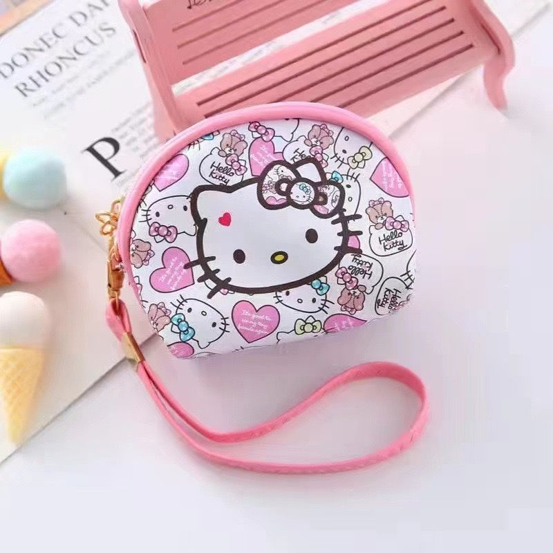 Косметичка универсальная, маленькая, для косметики и мелочей Hello Kitty / Хелло Китти  #1