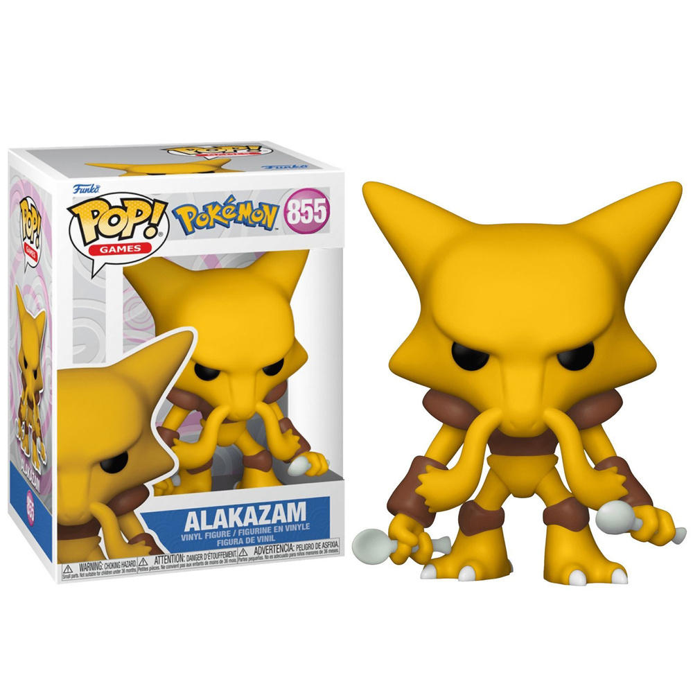 Фигурка Funko Pop! Pokemon: Alakazam (Фанко Поп Алаказам из сериала Покемон)  #1