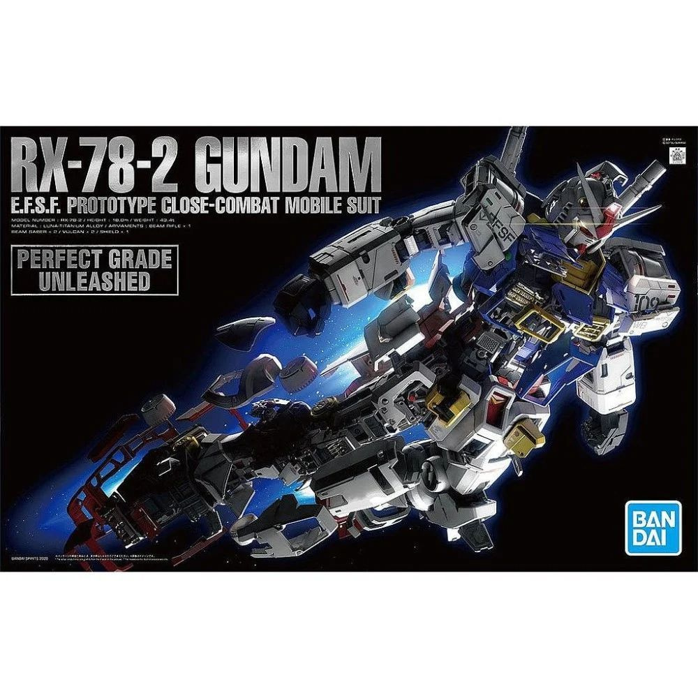 Фигурка BANDAI 1/60 PG Unleashed RX-78-2 Gundam купить на OZON по
