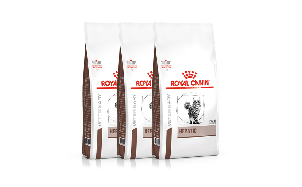 Royal Canin Hepatic HF26 Feline сухой корм для кошек при болезнях печени - 2 кг х 3 шт.  #1