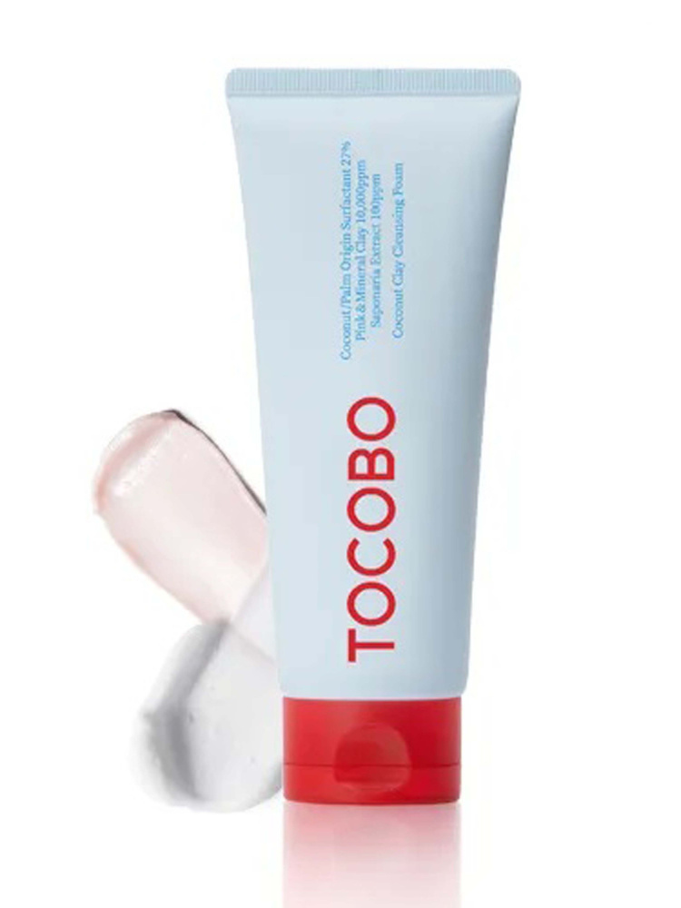 Пенка для глубокого очищения увлажняющая TOCOBO Coconut Clay Cleansing Foam 150мл  #1