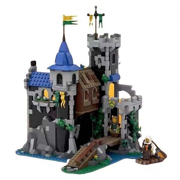 Studio MOC 148389 Fortress of Lakeside County Игрушки Кубики #1