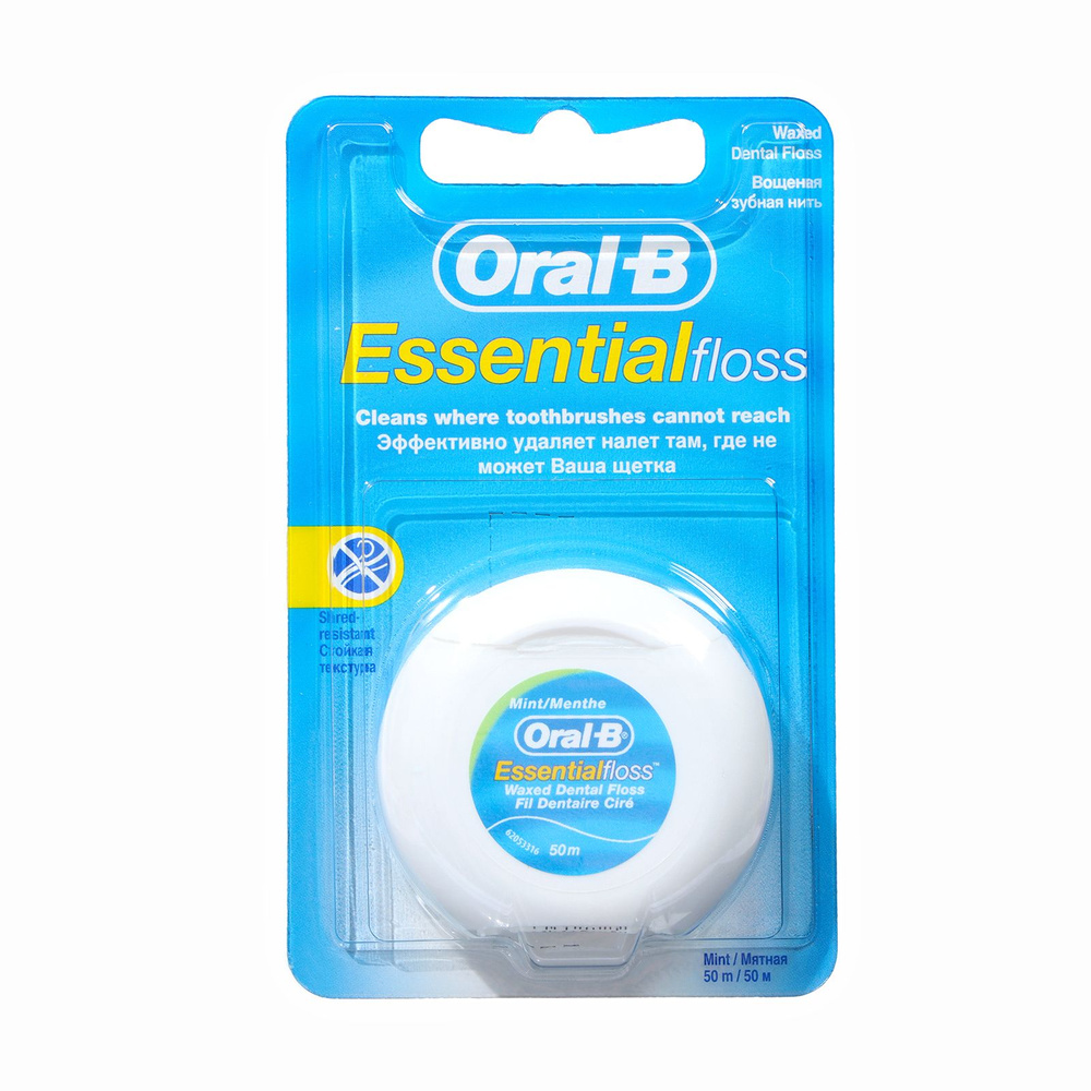 ORAL_B Зубная нить Essential floss мятная 50м #1