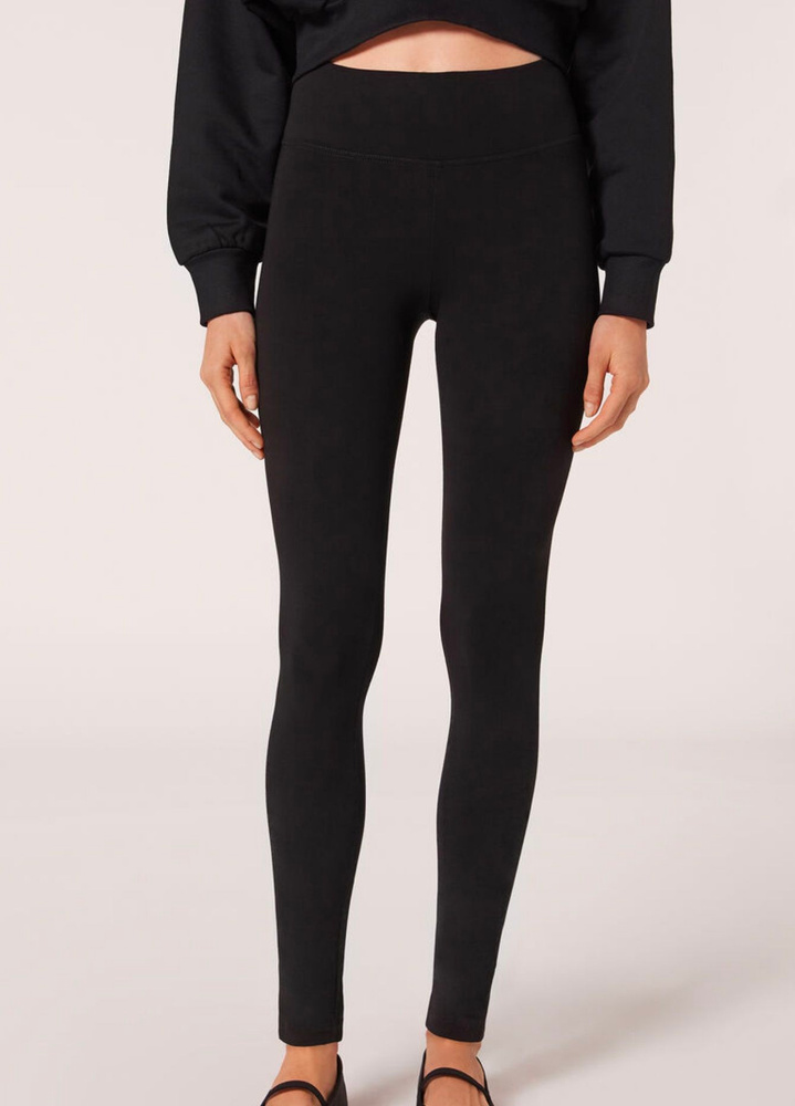 Колготки CALZEDONIA  хлопковые леггинсы, 1 шт #1