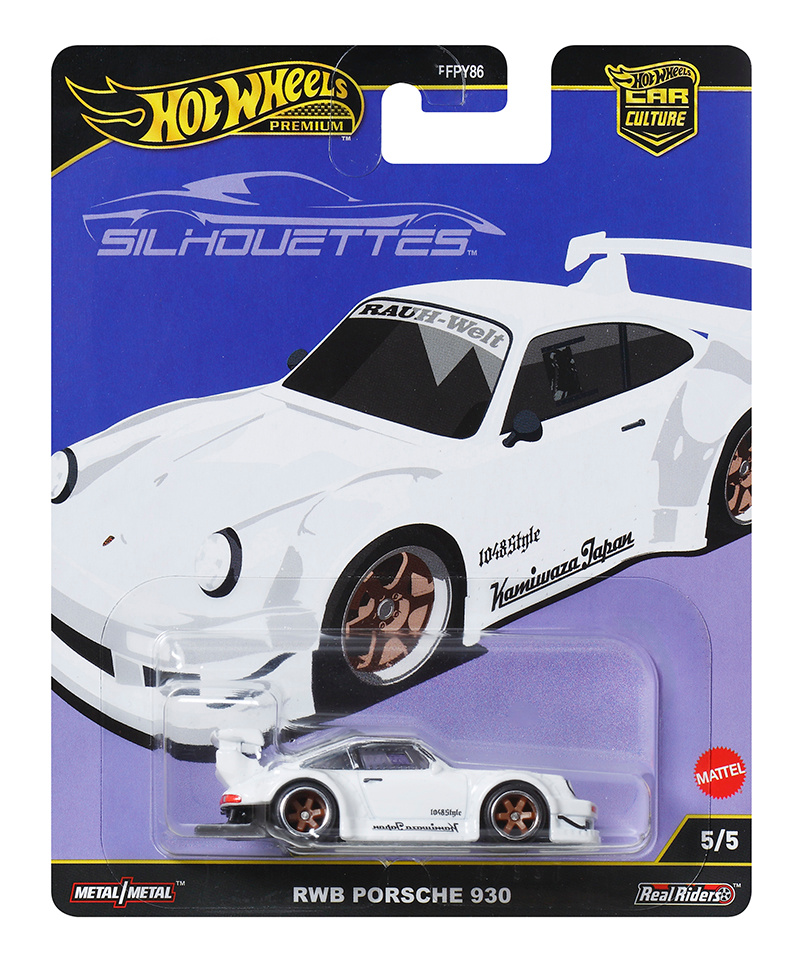 【新品未開封】Hot Wheels RWB PORSCHE 930 Машинка коллекционная Mattel Hot Wheels Premium Car Culture FPY86