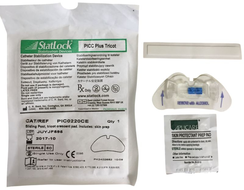 BD StatLock PICC Plus Tricot Устройство для бесшовной фиксации катетера ...
