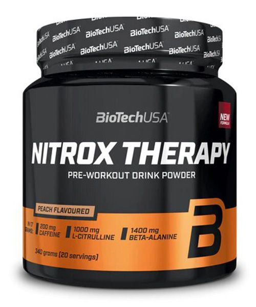 Предтренировочный комплекс Nitrox Therapy BiotechUSA 340 г, 20 порций ...