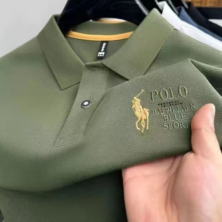 Футболка Polo Ralph Lauren Рубашка поло с вышитыми лацканами 1 шт #1