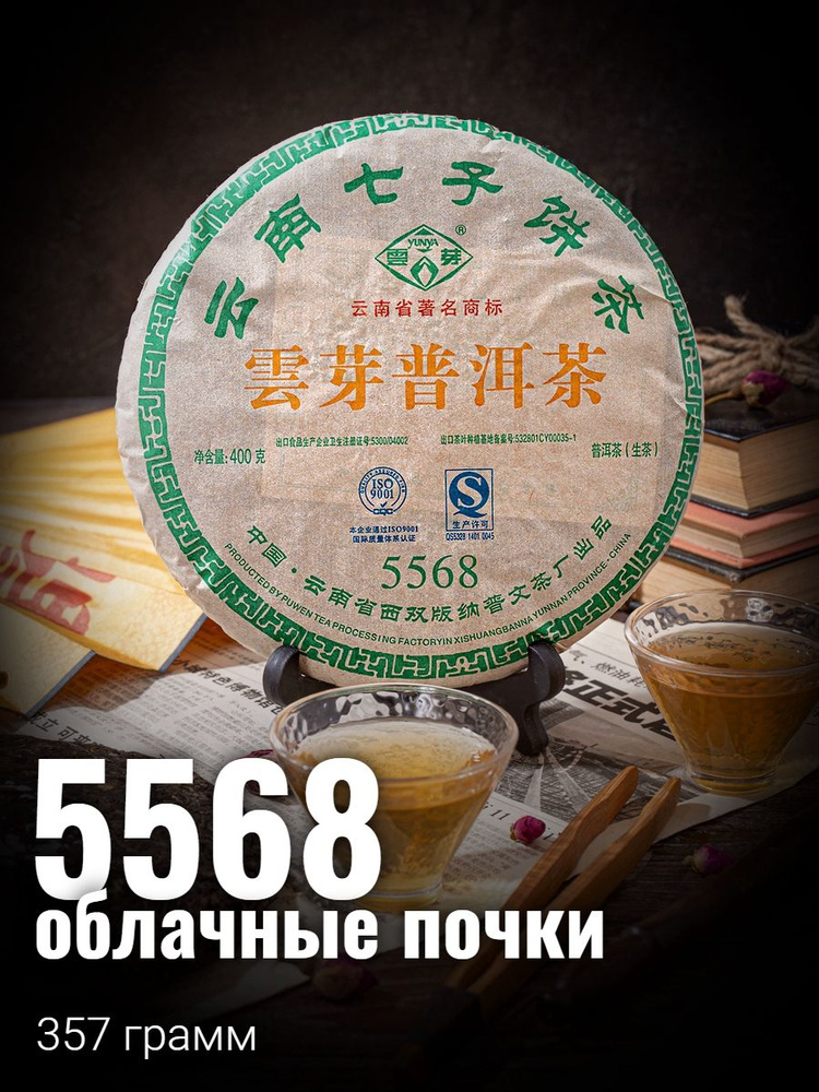 Шен Пуэр Облачные почки 5568 / Puwen Пувэнь 2019 / 400 г #1
