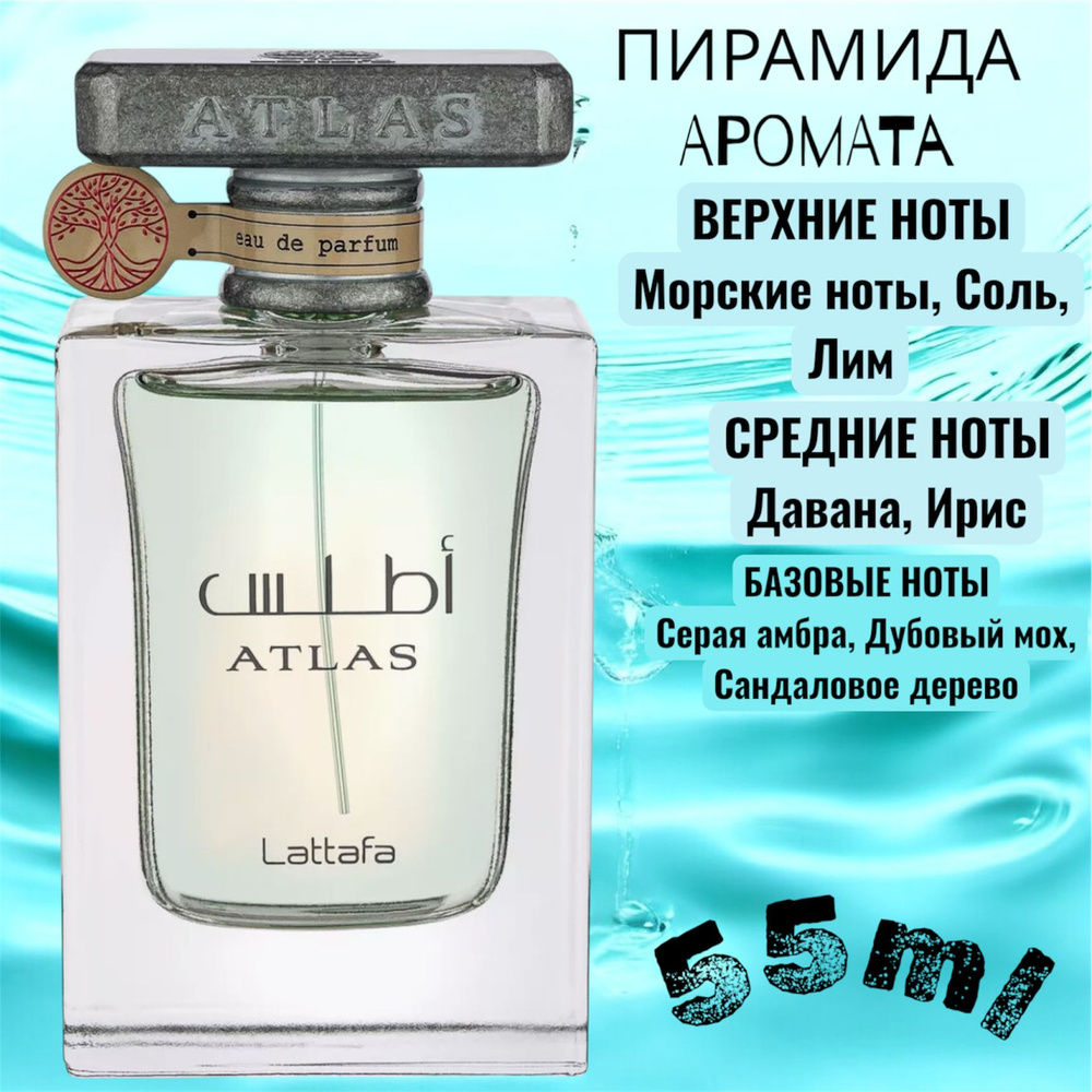 Lattafa Perfumes Вода парфюмерная ATLAS 55 мл купить на OZON по