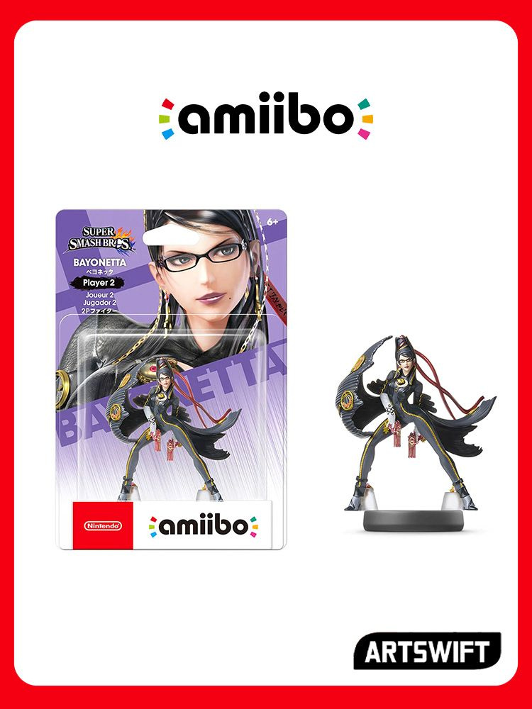 Nintendo amiibo Фигурка Байонетта 2P / Bayonetta 2P (Super Smash Bros. Collection) Asian Version ARTSWIFT #1