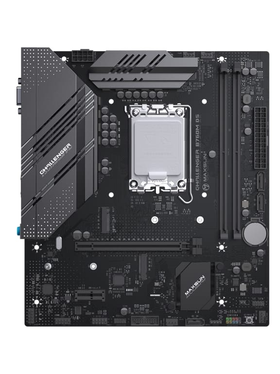 ミュー maxsun B760M D5 MS-Challenger (6940709669693), LGA 1700, DDR5