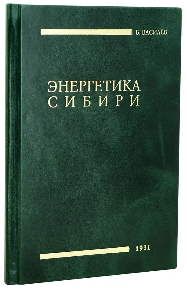 Энергетика Сибири Василев Б. Антикварная книга 1931 год | Василёв Валерий #1