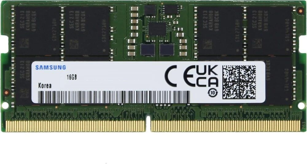 Модуль оперативной памяти Samsung 16 ГБ DDR5 PC44800 5600 MHz CL