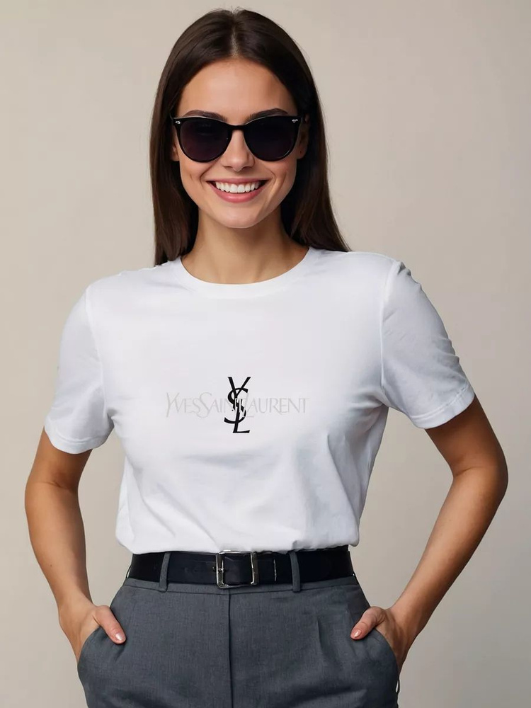 Футболка YSLYves Saint Laurent 1 шт #1
