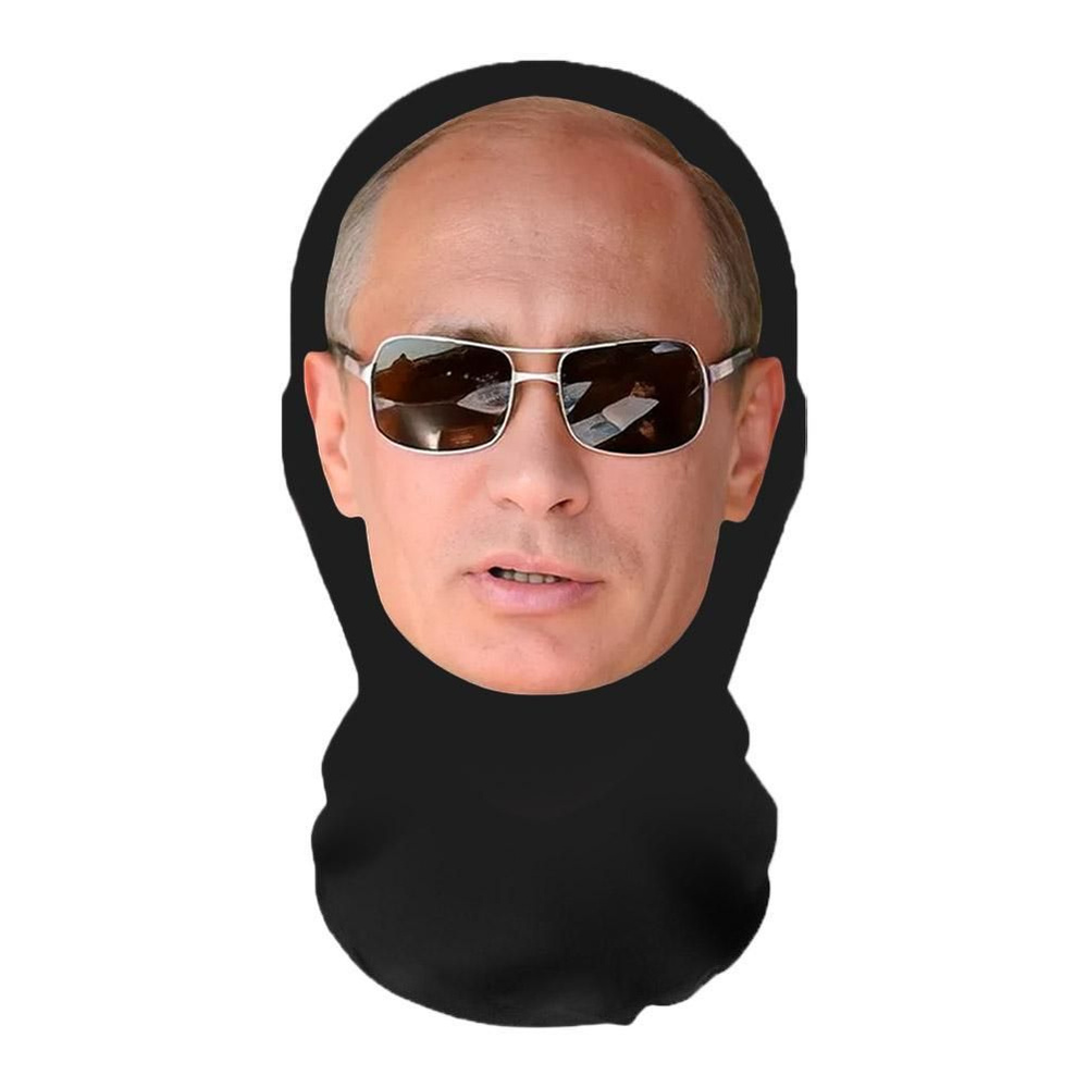 Маска Путина, картон #1