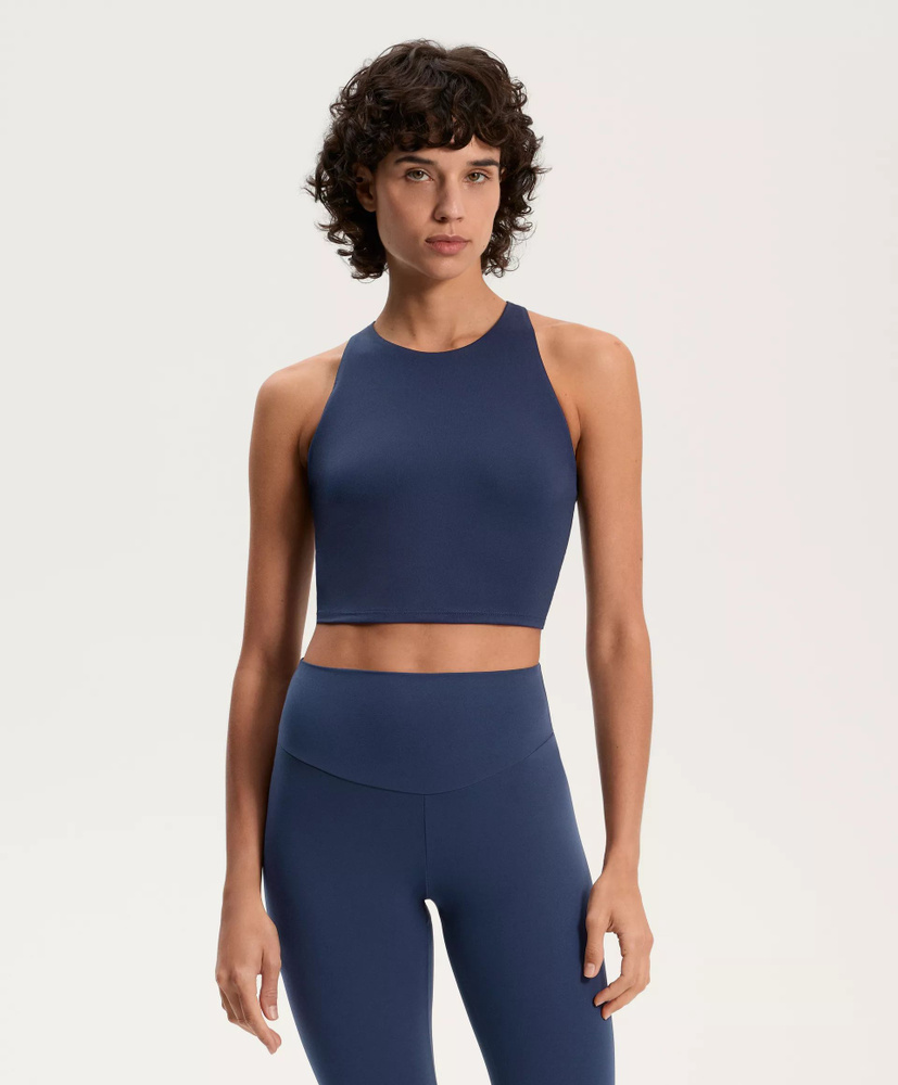 Топ Oysho COMFORTLUX STRAP TANK TOP WITH CUPS #1