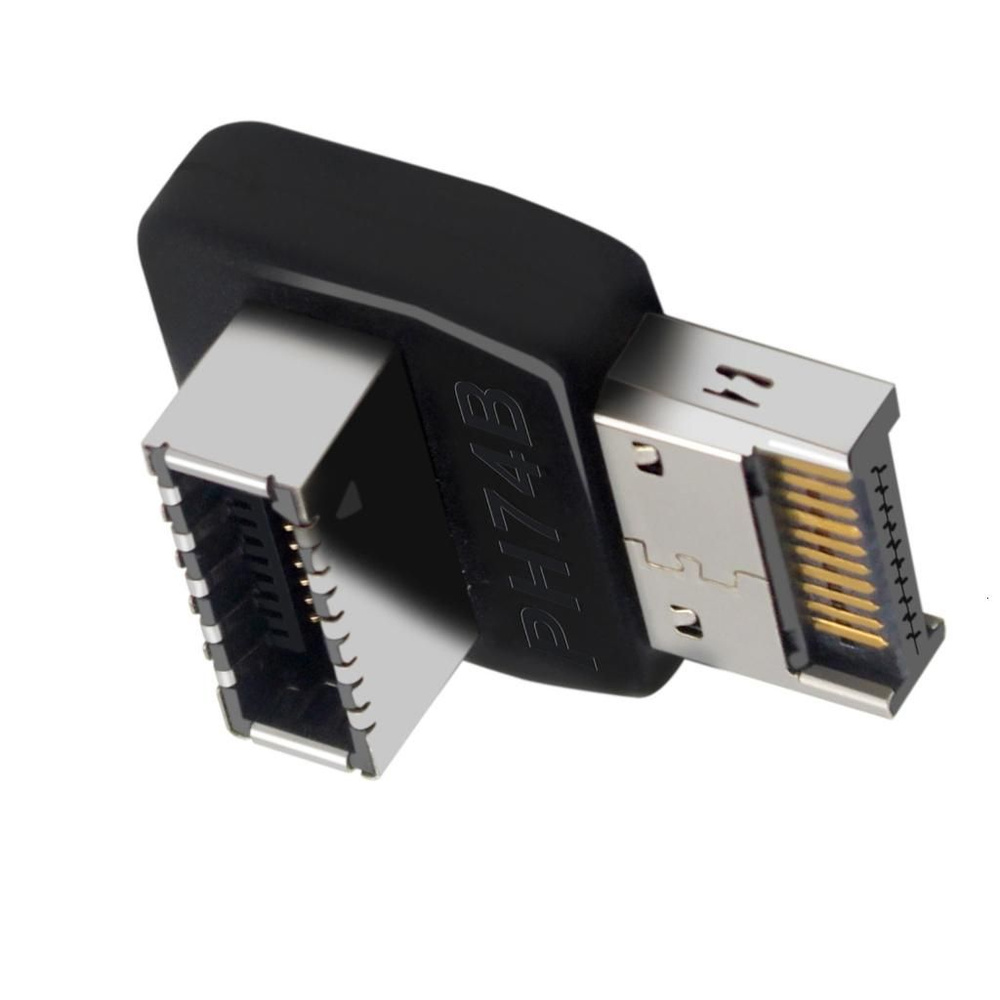 Разъём USB3.1 Type-E 90 , - 74B #1