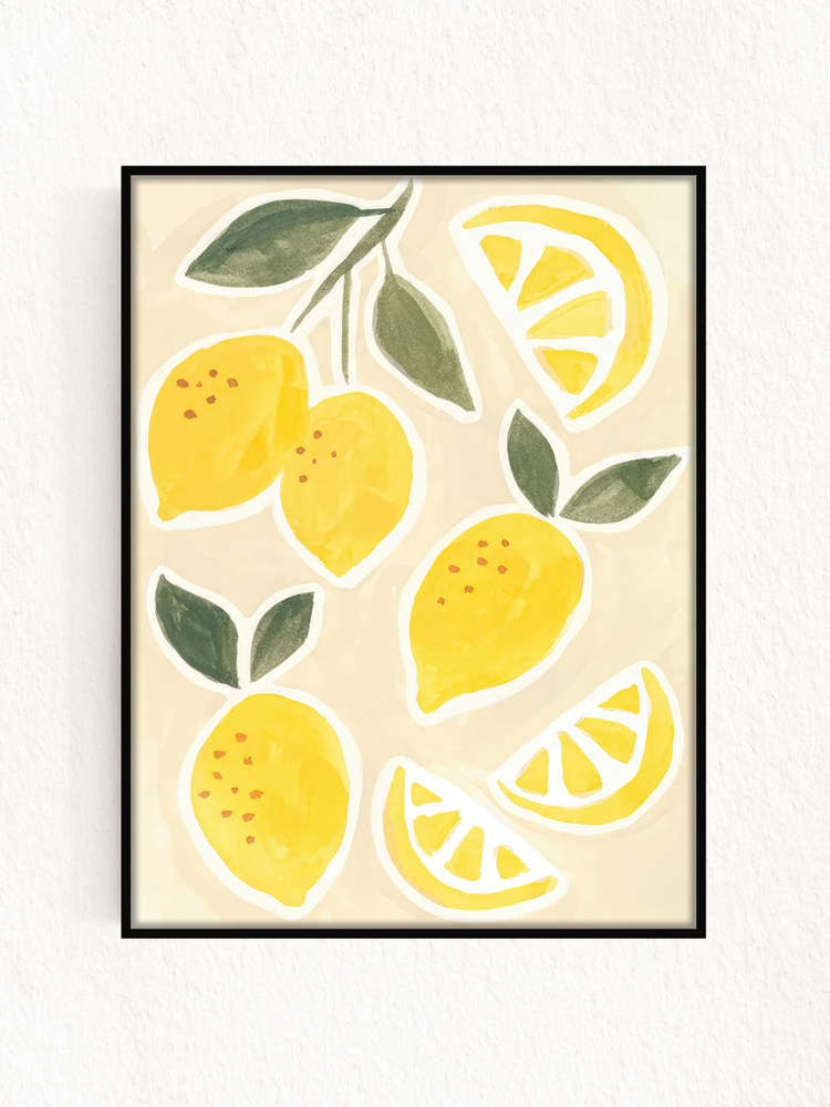 Постер "Lemon", 60х90см #1