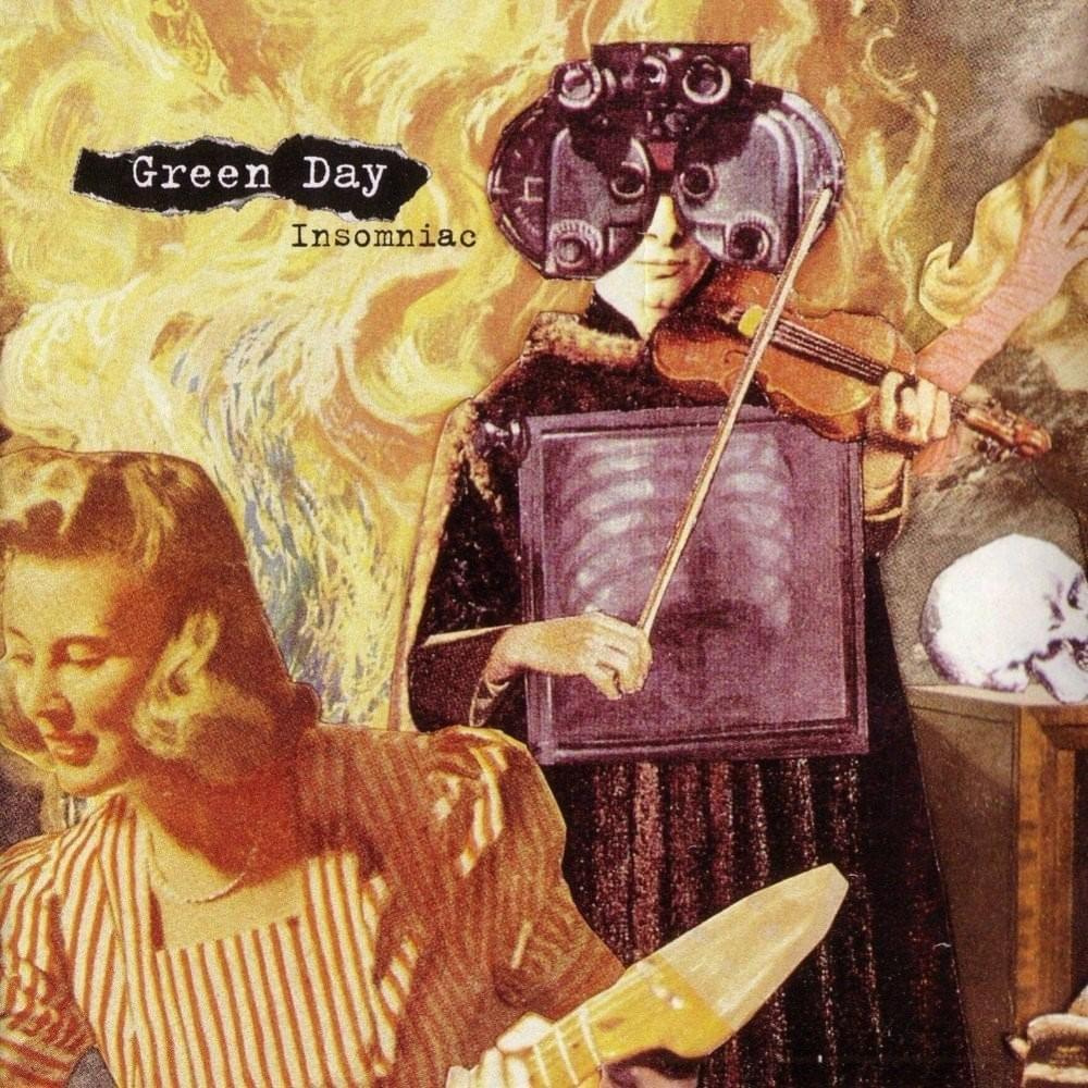 Green Day "Insomniac", СМЕЛЫЙ и Одновременно МРАЧНЫЙ Альбом, (1995, CD-диск) #1