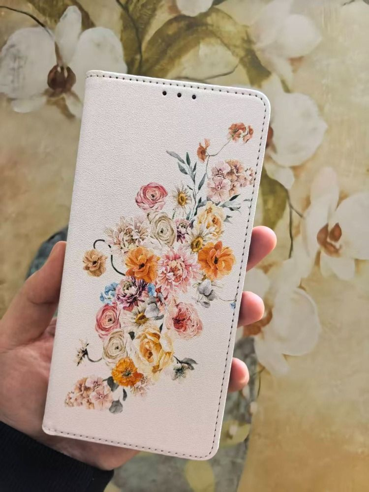 Чехол книжка wallet case на Honor X8D / Хонор Х8d с рисунком (цветок) #1