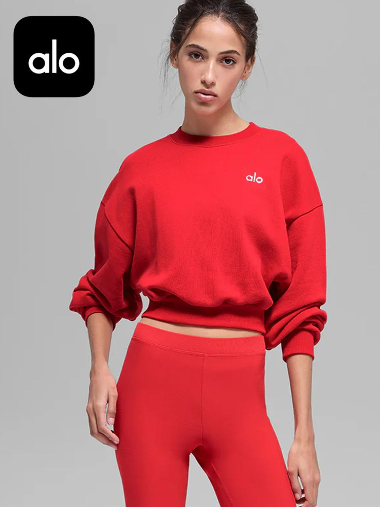 Толстовка Alo Yoga Cropped Accolade Crewneck #1
