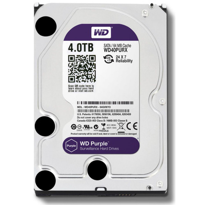 WD Purple WD40PURZ 4TB HDD ① 4 тб жесткий диск WD purple [WD40PURZ] купить на OZON по низкой цене