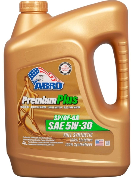 Масло моторное Abro Premium Plus Full Synthetic SA 5W-30 Синтетическое ...
