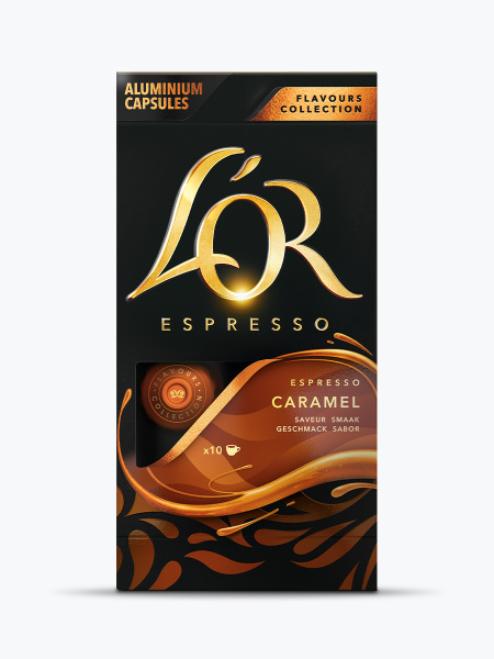 Кофе в капсулах L'OR Espresso Caramel, набор для кофемашины