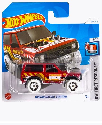 Hot Wheels Nissan Patrol Custom HW FIRST RESPONSE OZON 1586724197