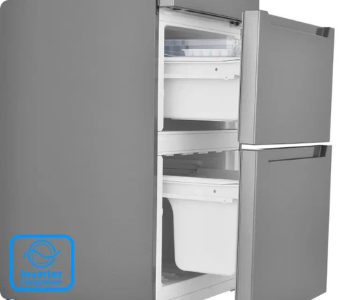 Холодильник отдельностоящий Italian Door ZUGEL ZRFD200X, нерж