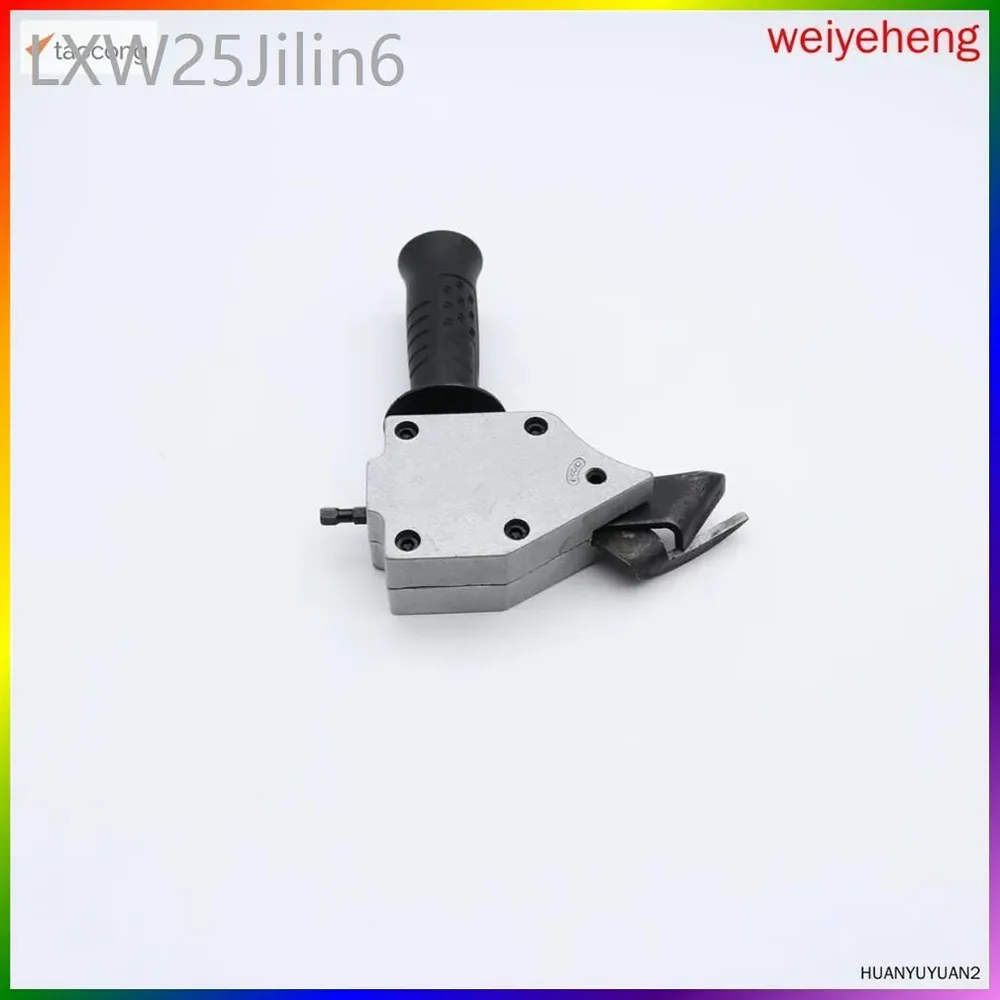 Насадка на шуруповерт для резки металла, строительный инструмент - электро ножницы высечные, насадка на дрель для ремонта, кровельный резак листового профлиста и металлочерепицы 11