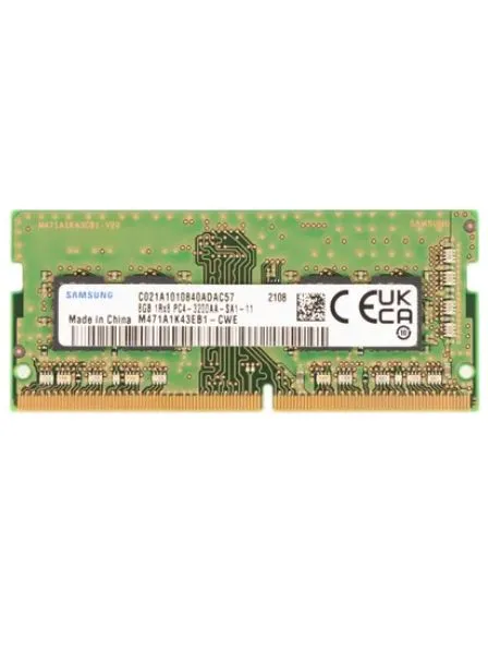 Оперативная память SODIMM DDR4 SАМSUNG M471A1K43EB1-CWE 8Гб 3200MHz DDR4, 3200 МГц, 1 x 8 ГБ (M471A1K43EB1-CWE)