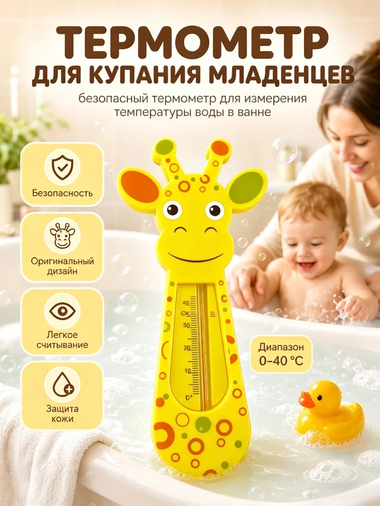 Пластиковый термометр для измерения температуры воды при купании младенцев, изделие для ухода за детьми, вариант